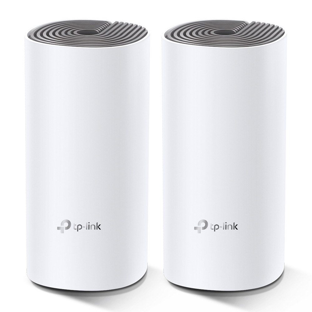 БЕЗЖИЧЕН РУТЕР TP LINK DECO E4 2-PACK БЕЗЖИЧЕН РУТЕР TP LINK  DECO E4 2-PACK