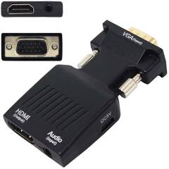 CONVERTER VGA-HDMI +AUDIO CABLE HY-VGH30 CONVERTER VGA-HDMI +AUDIO CABLE HY-VG30