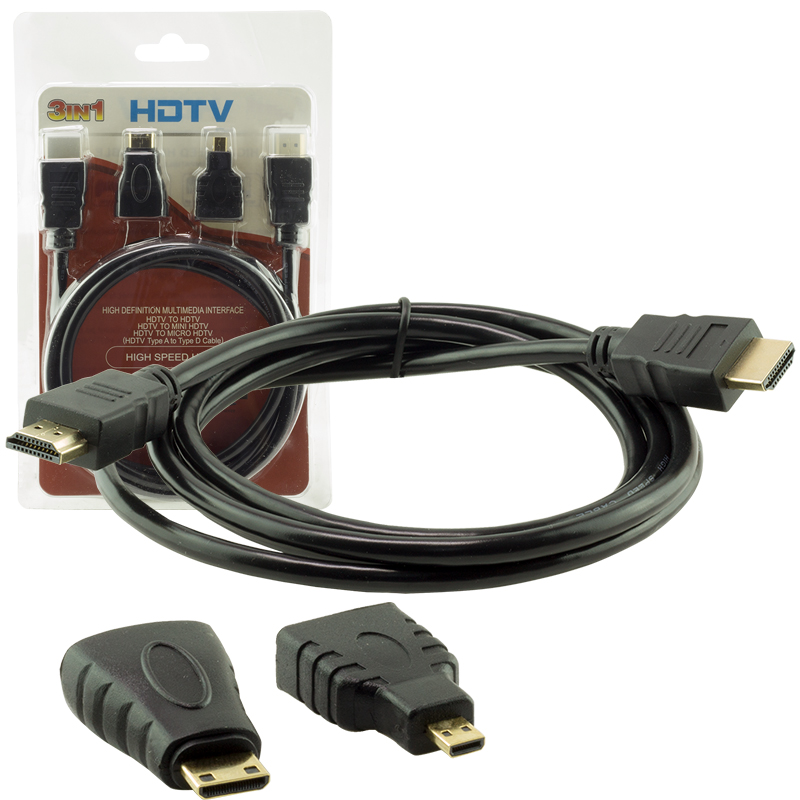 РљРђР‘Р•Р› HDMI/MICRO HDMI/MINI HDMI SET 