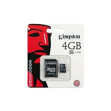 KINGSTAN MICRO SD 4GB KINGSTON MICRO SD 4GB