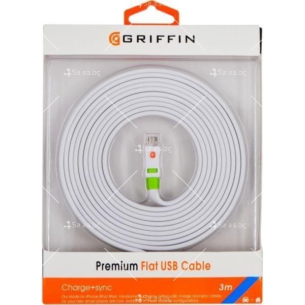 CABLE USB/MICRO USB 3M GRIFFIN CABLE USB/MICRO USB 3M GRIFFIN