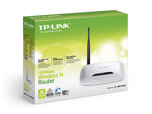 RUTER TP-LINK TL-WR740N RUTER TP-LINK TL-WR740N 150Mbps Wireless Lite N Router