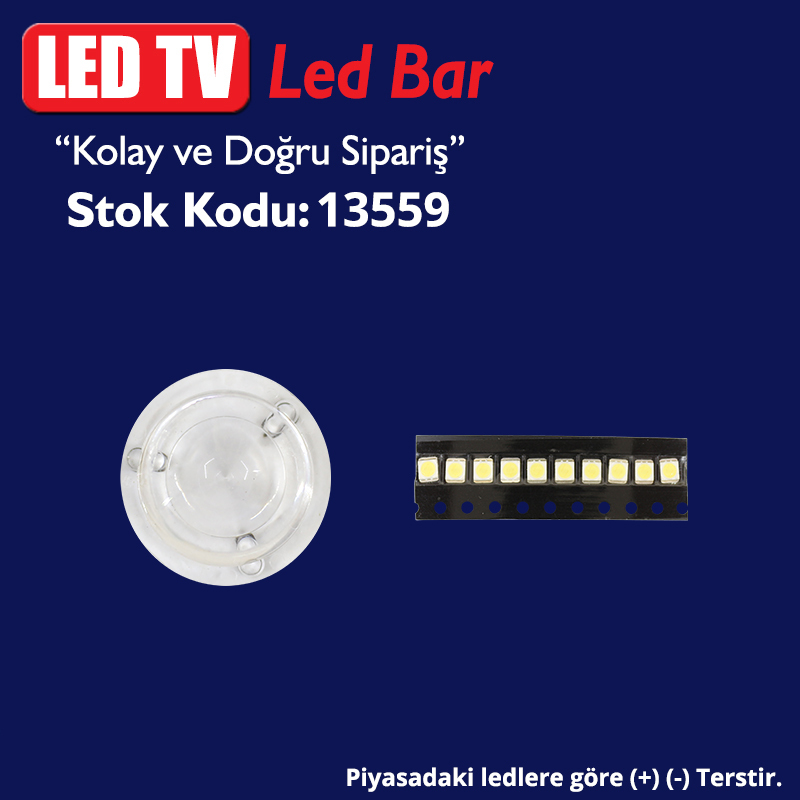 LED SMD 3.3V SAMSUNG KOMPLEKT+LUPA LED SMD 3.3V SAMSUNG +LUPA  LED-M3