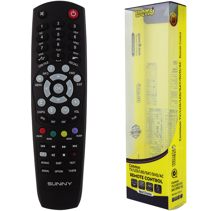 RC SAT UNI  AT-14200-14100 HD PVR unny At-14200-14100 HD PVR сателитен контролер