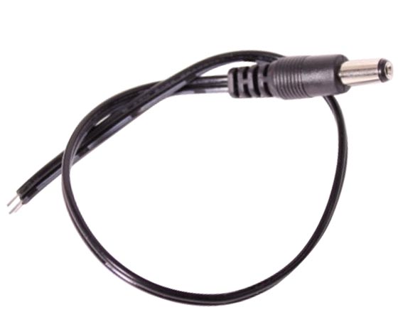 BUKSA ZAHR.2.1/5.5MM S KABEL 0.18M Букса захранване  2.1/5.5 S кабел 0.18m