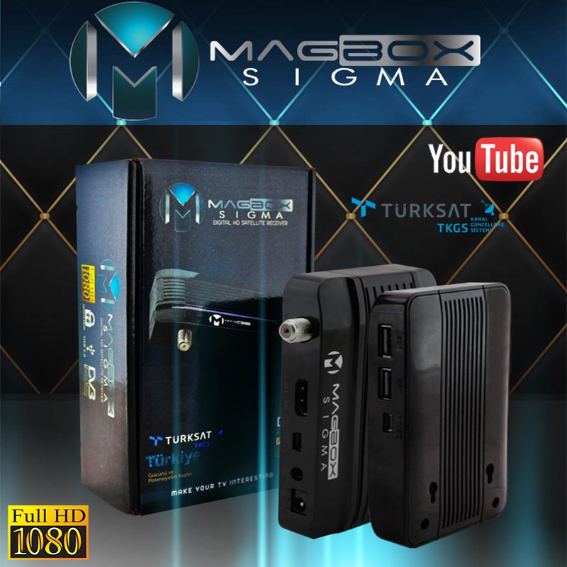 SATEL.TUNER MAGBOX SIGMA MINI HD САТЕЛИТЕН ТУНЕР MAGBOX SIGMA NINI HD