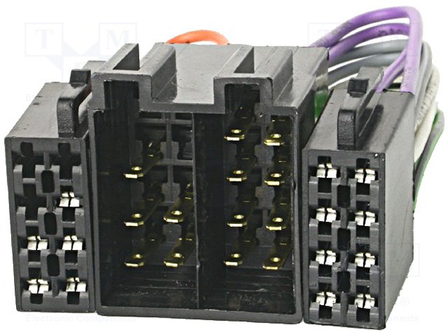 CABLE ISO  ZRS-ISO-ISO CABLE ZRS-ISO-ISO   ISO гнездо x2,ISO щепсел x2; PIN:26(5+8+5+8