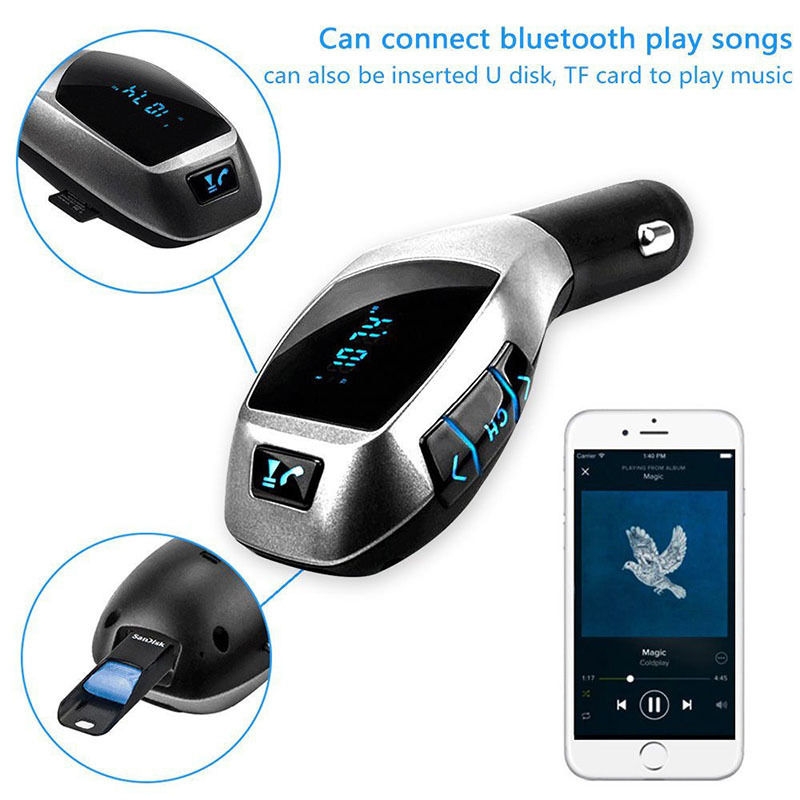 FM TRANSMITER X5 BLUETOOTH Bluetooth трансмитер /FM X5/