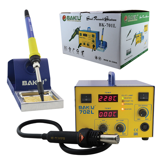 SOLDER BAKU BK-702L Станция за запояване с горещ въздух BAKU BK-701L 