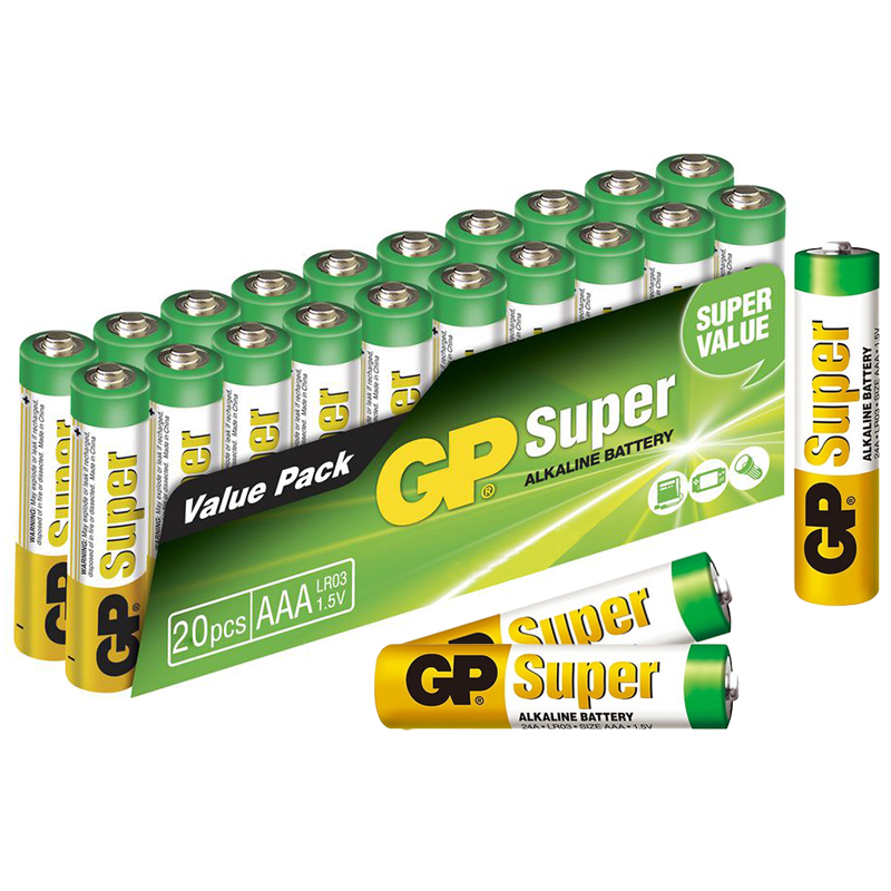 BATTERY GP AAA ALKALINE LR03  BATTERY GP AAA ALKALINE LR03 