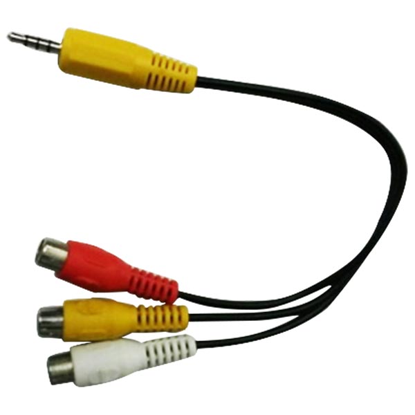 CABLE 3.5ST.J/3RCA-J 30CM CABLE 3.5ST.J/3RCA-J 30 CM