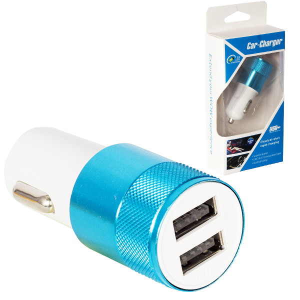 ADAPTER 12V/24V  2USB 2.1A-1A АДАПТЕР 12V/24- 2 USB  2.1A-1A NBS-885