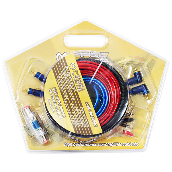 CAR SET MAGICVOICE CABLE KS-04 КОМПЛЕКТ КАБЕЛИ ЗА УСИЛВАТЕЛ KS-04