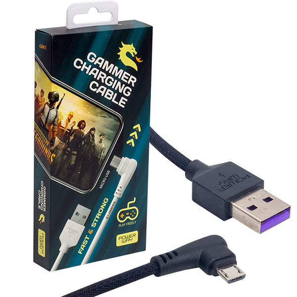 КАБЕЛ CHARGER USB-MICRO 3.1A ЪГЛОВ КАБЕЛ CHARGER USB-MICRO 3.1A