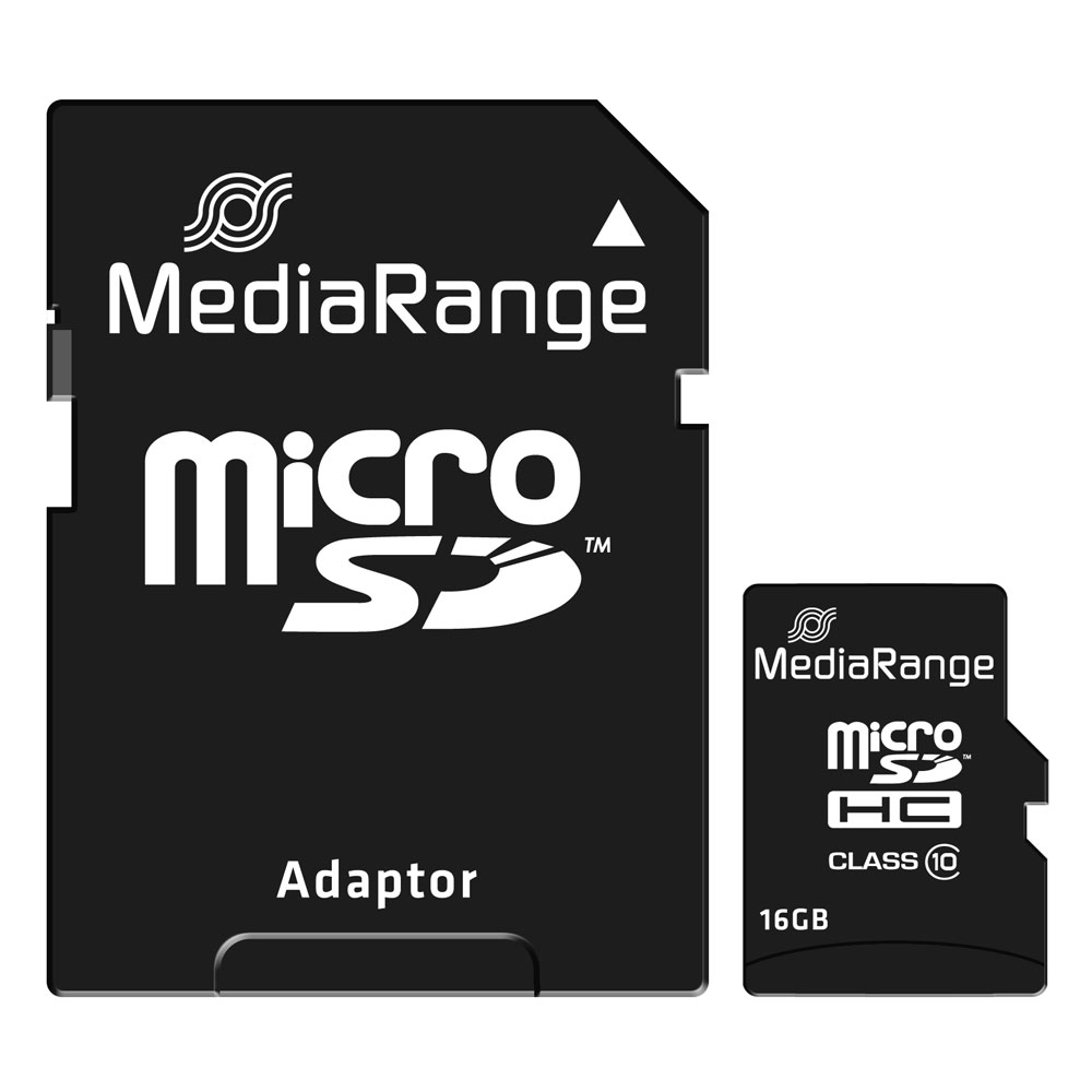 КАРТА ПАМЕТ  MICRO SD 16GB MEDIARANGE КАРТА ПАМЕТ 16GB MEDIARANGE