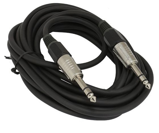 CABLE 6.3 MONO/6.3 MONO 5M CABLE 6.3/6.3 MONO.JACK 5M CABLE 6.3 MONO