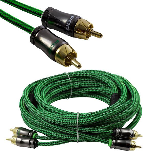 КАБЕЛ 2RCA/2RCA FOR-X-1122 MEDEN КАБЕЛ 2RCA/2RCA 5M CAR