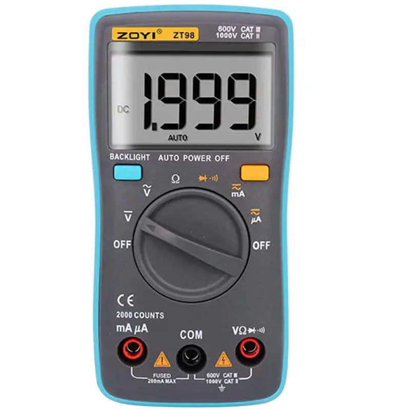 DIGITAL MULTIMETER ZOYI ZT-98 Цифрош мултимер  с автоматиюни обхвати  ZOYI  ZT-98