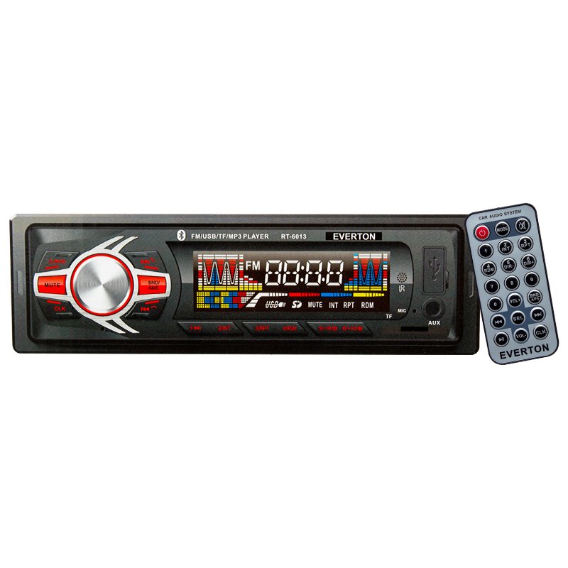 АВТО РАДИО RT-6013 EVERTON Авто радио плеър  FM,AUX,USB,SD,Bluetooth  EVERTON RT-6013