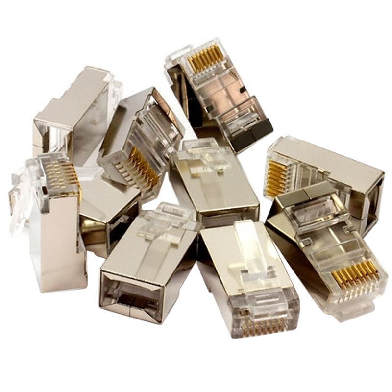 БУКСА LAN RJ45 METAL Букса LAN RJ45 METAL