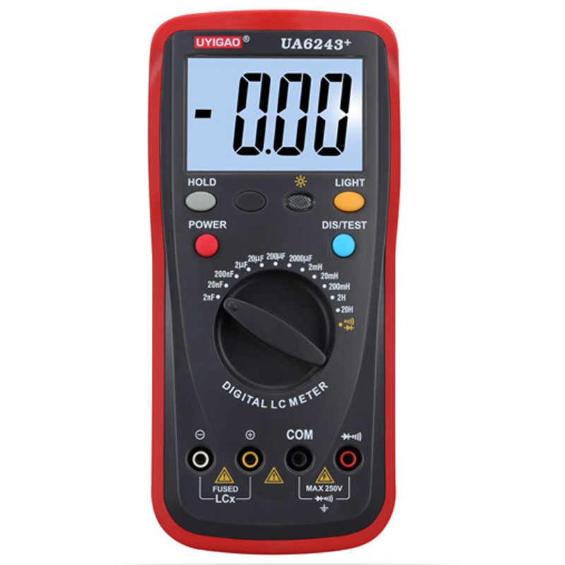 МУЛТИМЕР КАПАЦИТЕТМЕР POWERMASTER UA6243+ МУЛТИМЕР Капацитетмер POWERMASTER UA6243+ CAPACITYMETER=CAPACITOR