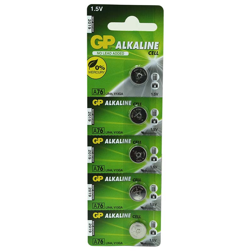 BAT GP LR44 A76 ALKALINE BAT GP LR44 A76 ALKALINE