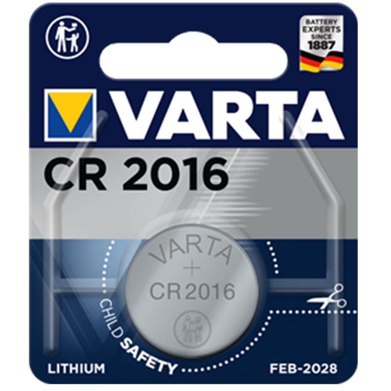 БАТЕРИЯ VARTA CR 2016 БАТЕРИЯ VARTA 2016