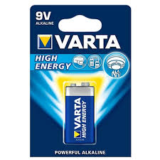 БАТЕРИЯ  9V VARTA БАТЕРИЯ 9V  VARTA