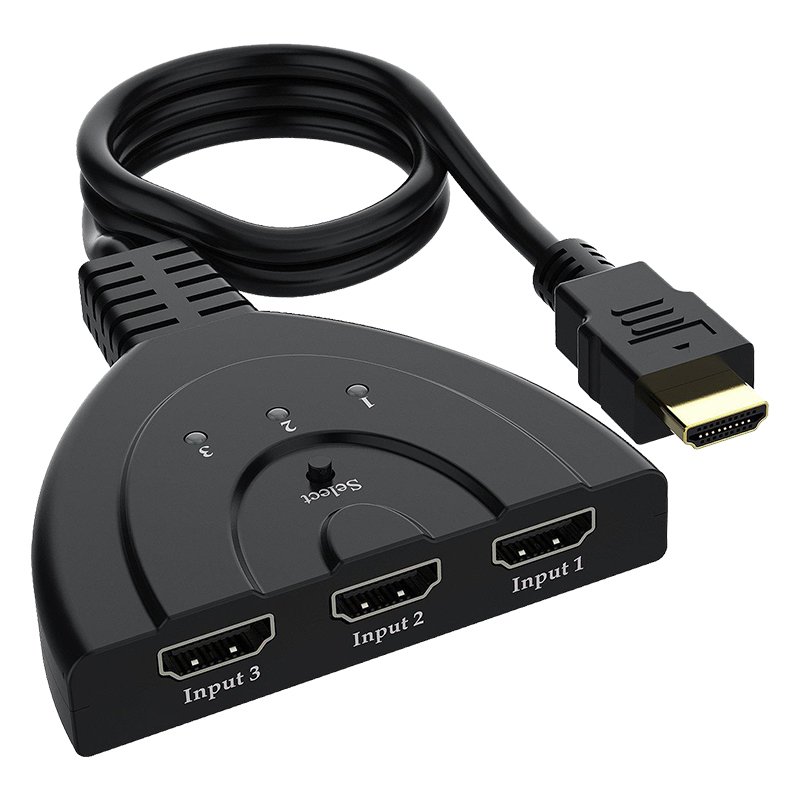 SWITCH HDMI 3 IN 1 SWITCH  3 входа 1 изхода HDMI превключвател