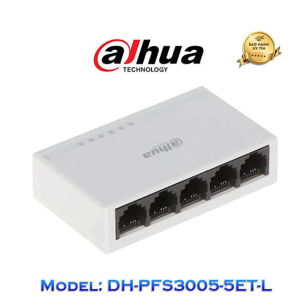 SWITCH DAHUA 5 PORT PFS3005-5SET-L SWITCH DAHUA 5 PORT PFS3005-5SET-L