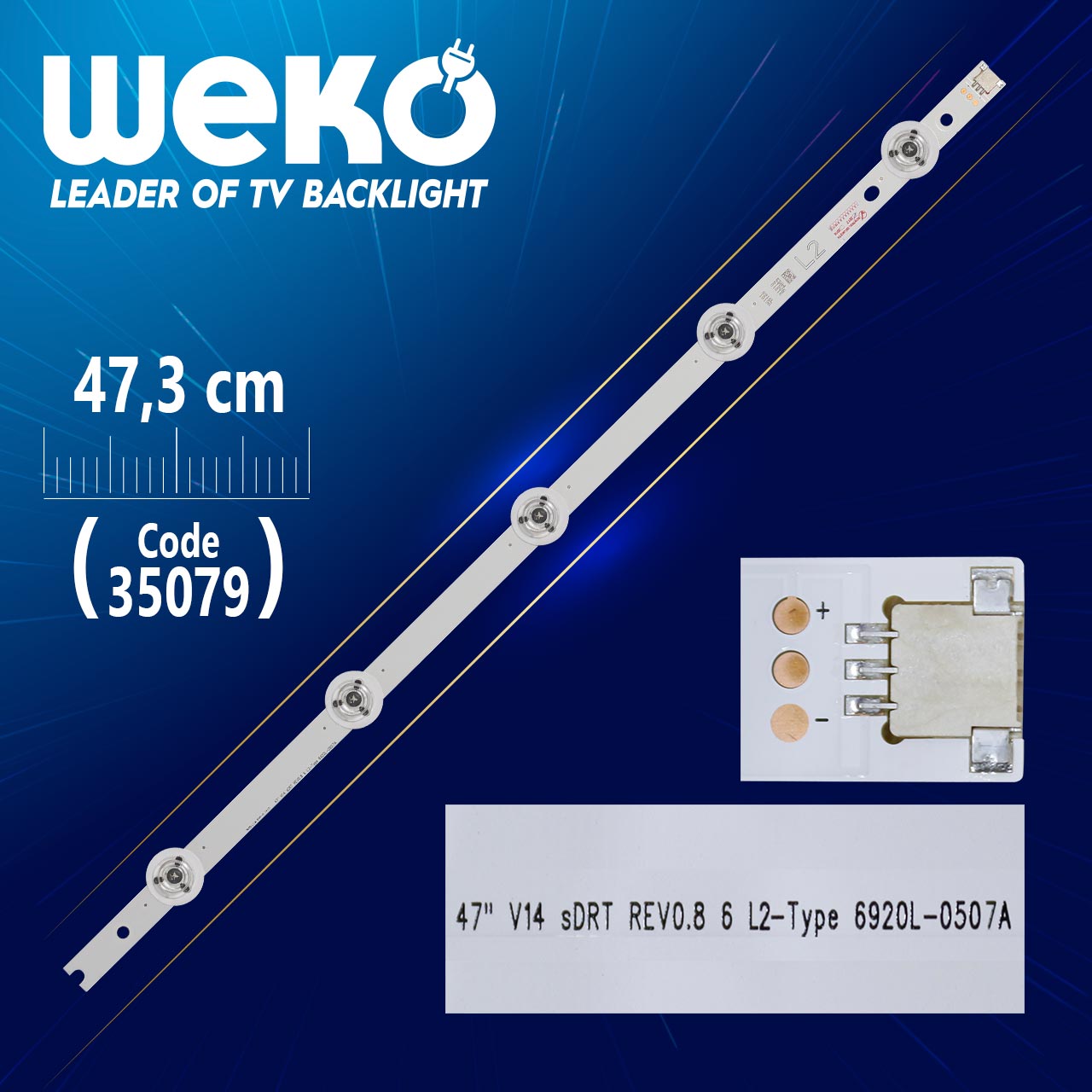 LED STRIP LG/PANASONIC 47