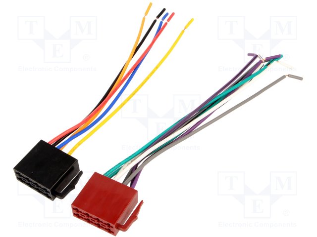 CABLE ISO 2 GNEZDA ZRS-ISO-1A CABLE ISO 2 GNEZDA ZRS-ISO-1A  4CARMEDIA ISO щепсел, кабели; PIN:13(5+8)