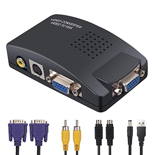 CONVERTER AV VIDEO, S-VIDEO AND VGA TO VGA CONVERTER AV VIDEO, S-VIDEO AND VGA TO VGA