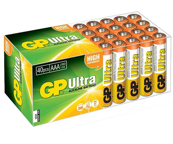 БАТЕРИЯ GP ULTRA ALKALINE AAA LR03 БАТЕРИЯ GP ULTRA LR3 AAA LR03