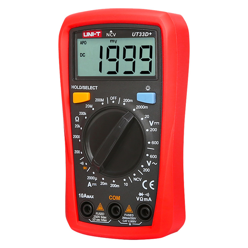 MULTIMETER POWERMASTER PM-14624 UNI-T UT-33D+ Цифров мултимер POWERMASTER PM-14624 UNI-T UT-33D+ 