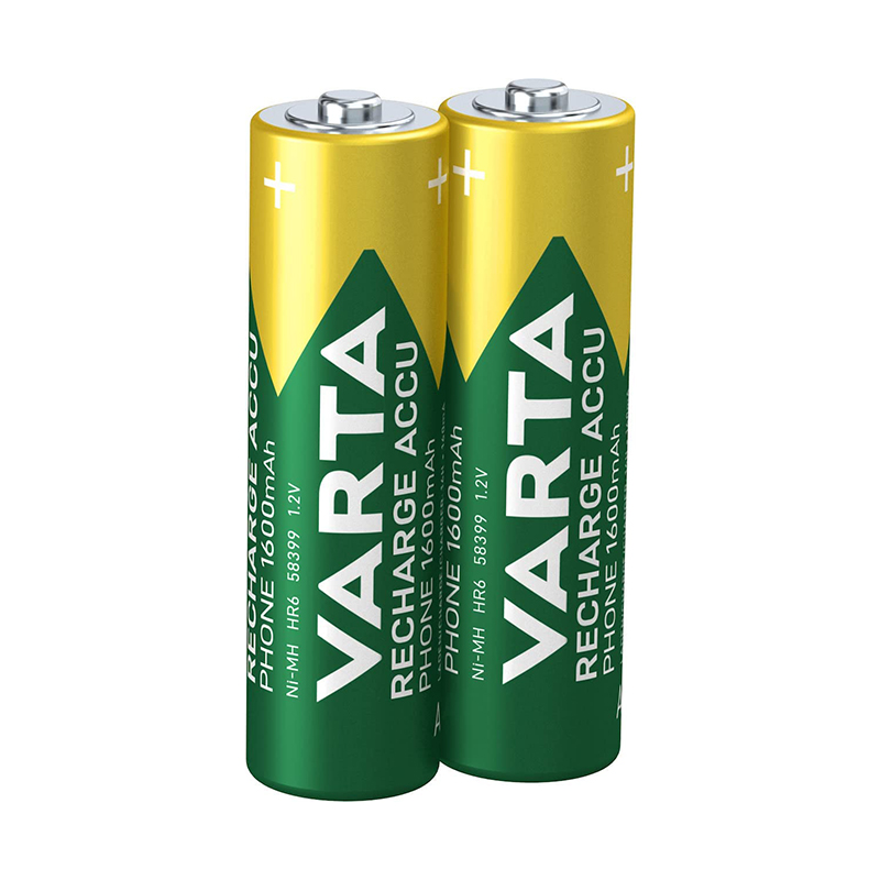 ЗАРЕЖДАЕМИ БАТЕРИИ VARTA AA 1.2V 1600MAH ЗАРЕЖДАЕМИ БАТЕРИИ VARTA AA 1.2V 1600MAH (Цената е за 1 брой)