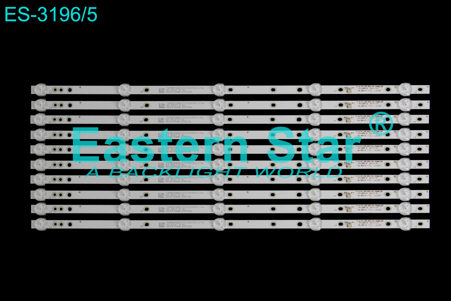 LED BAR SET SUNNY 49