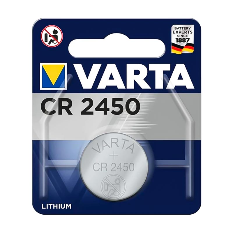 БАТЕРИЯ CR2450 VARTA Батерия CR2450 VARTA