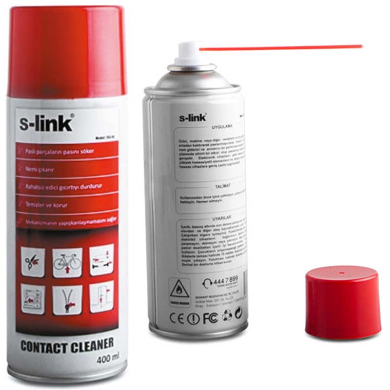 S-LINK YKS-40 МАСЛЕН КОНТАКТЕН СПРЕЙ 400ML S-Link YKS-40 маслен контактен спрей 400ml