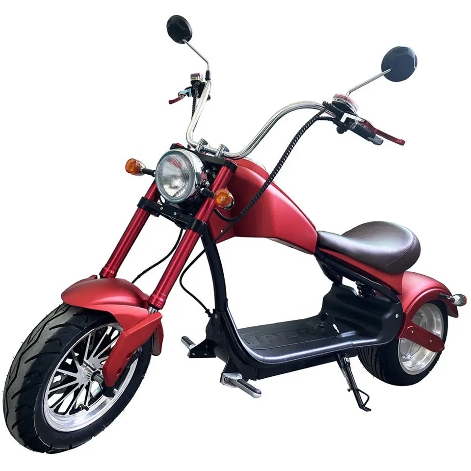 ЕЛЕКТРИЧЕСКИ СКУТЕР  HARLEY STYLE X12 1500W ЕЛЕКТРИЧЕСКИ СКУТЕР  HARLEY STYLE X12 1500W 20AH   ЦВЯТ:  ЧЕРВЕН