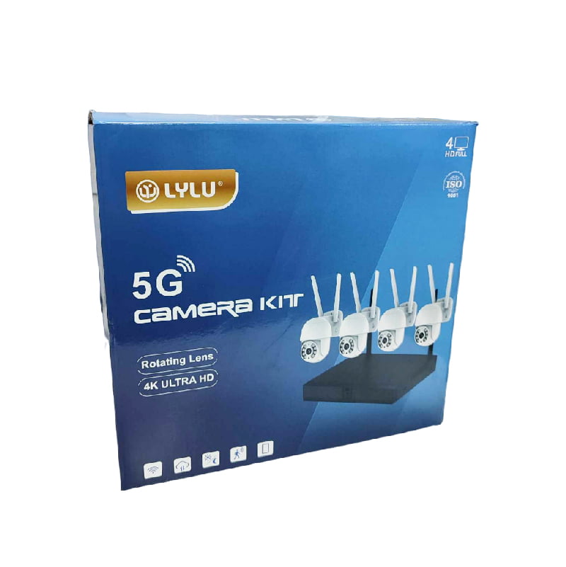 LYLU WI FI 5G KAMERA KIT Комплект 4 камери WI FI KIT+NVR LYLU