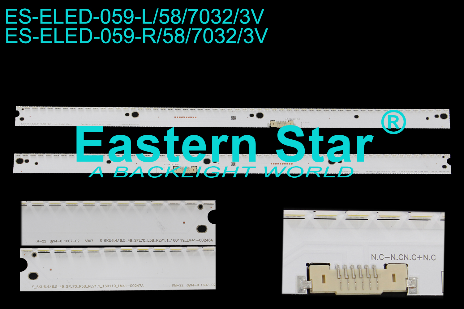 LED BAR SET SAMSUNG 49