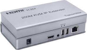 HDMI KVM EXTENDER 200M Екстендер HDMI по LAN  200-метров   удължител