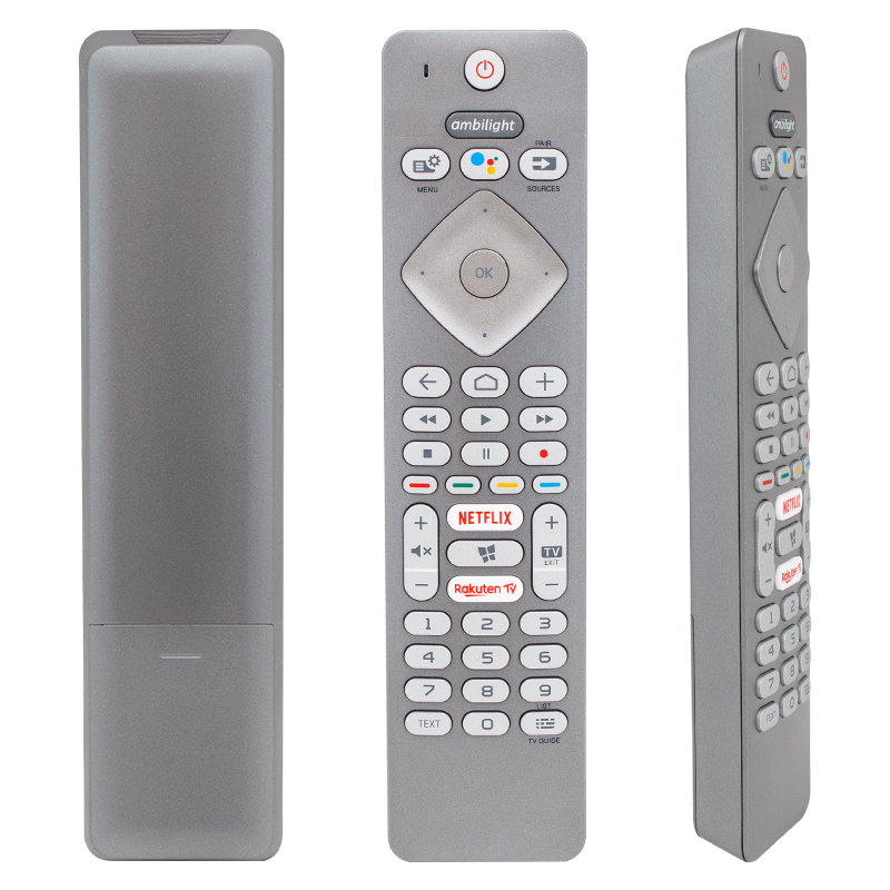 RC PHILIPS RC4154403/01R RC PHILIPS RC4154403/01R NETFLIX-RAKUTEN TV БУТОН С ГЛАСОВА КОМАНДА БЕЗ ТЕКСТ LCD LED ТЕЛЕВИЗОР УПРАВЛЕНИЕ