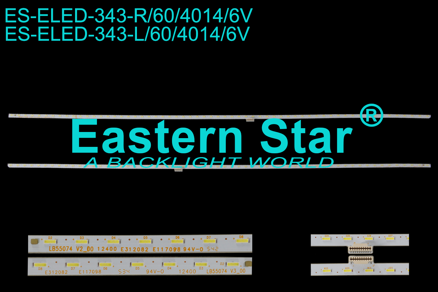 LED BAR SET SONY 55