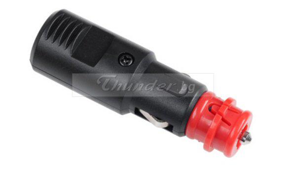 ADAPTOR 12/24V AVTO BEZ KABEL Адаптер запалка  12/24V AVTOBEZ KABEL