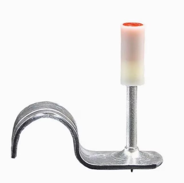 ПИРОНИ ЗА ТРЪБИ СЪС ЗАРЯД ЗА ПИСТОЛЕТ Ф25ММ 100БР. Пирони за тръби със заряд за пистолет ф25мм 100бр.