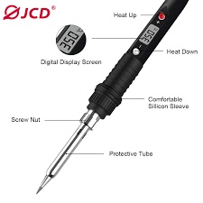 ПОЯЛНИК JCD QH908S-BLACK Поялник регулируем с LCD дисплей  80W  JCD QH908S-BLACK