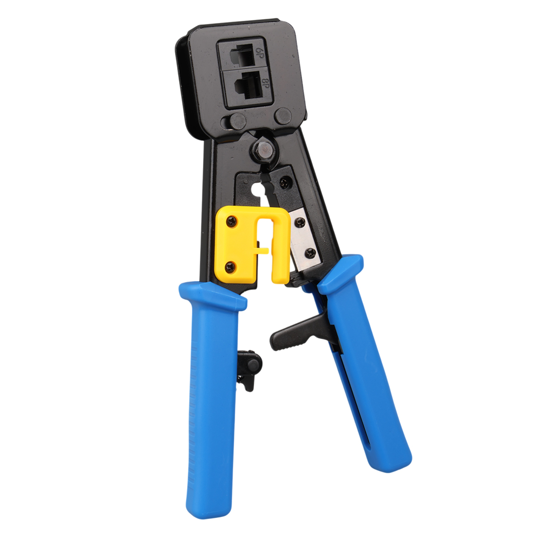 КЛЕЩИ NETWORK TOOLS EZ-45 КЛЕЩИ ЗА КРЕПВАНЕ НА RJ45 RJ11 EZ-45