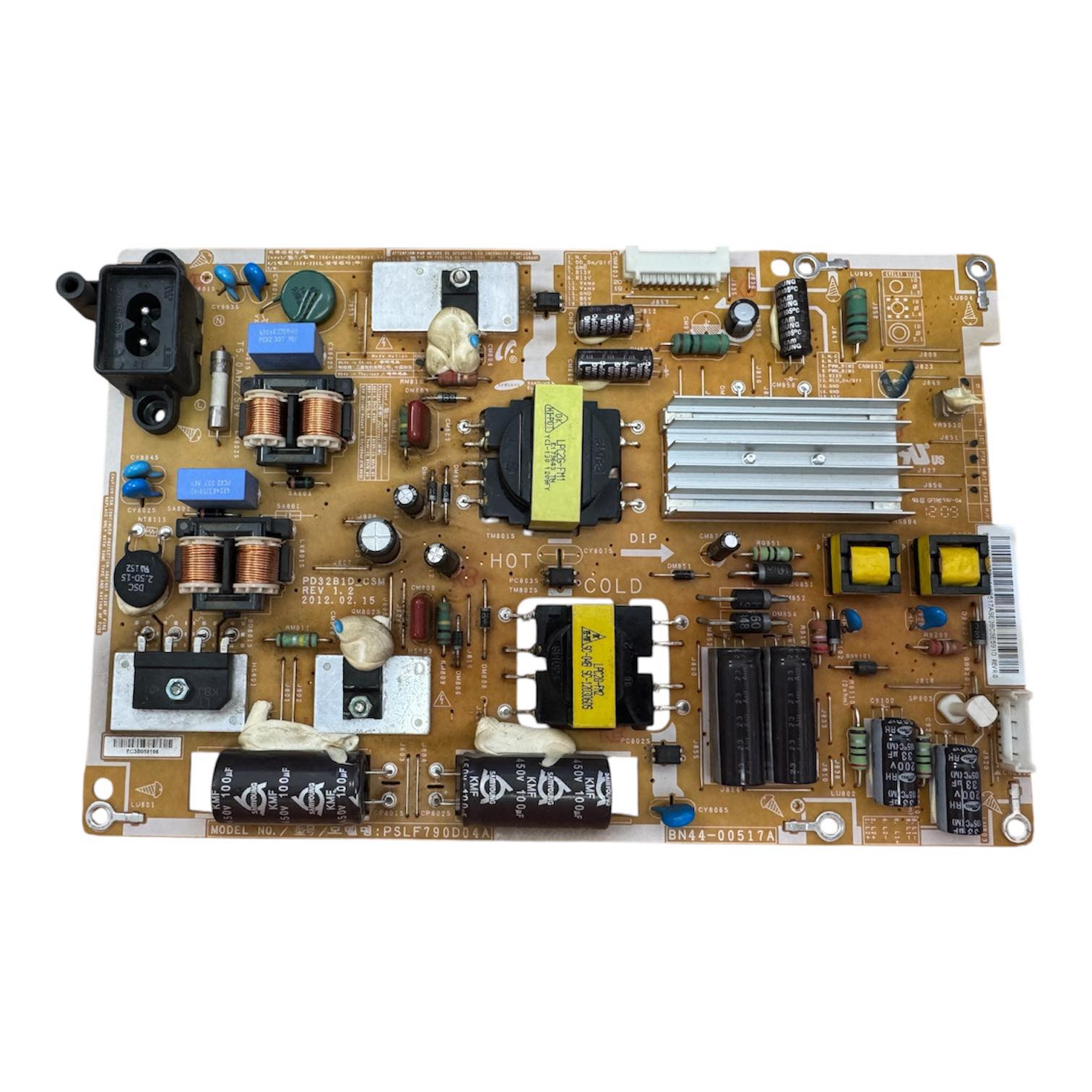 POWER BOARD SAMSUNG BN44-00517A / PSLF790D04A / PD POWER BOARD SAMSUNG BN44-00517A / PSLF790D04a / PD32B1D_CSM UE32ES6300